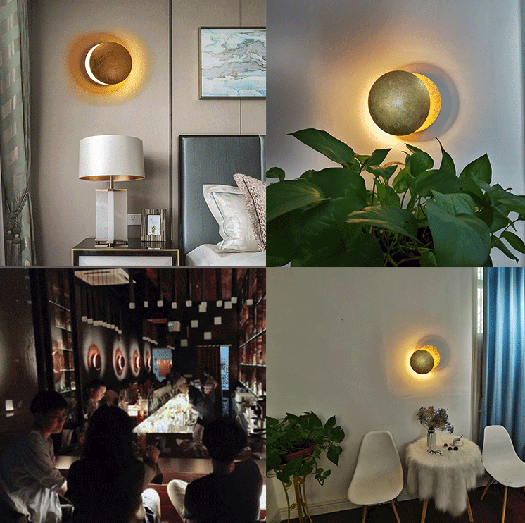 Solar Eclipse Wall Lamp - Nordic Side -