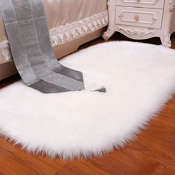 Charon - Faux Sheepskin Fluffy Rug