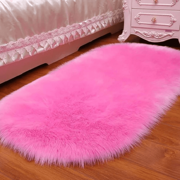 Charon - Faux Sheepskin Fluffy Rug