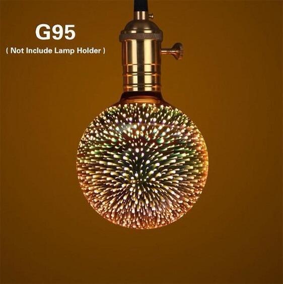 Galaxy Light Bulb - Nordic Side - 3d effects, alleviate stress instanly, amazing light bulbs, architecture, arcitecture, art, artichture, artist, bathroom vanity, be the envy of all your frie
