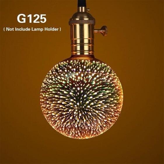 Galaxy Light Bulb - Nordic Side - 3d effects, alleviate stress instanly, amazing light bulbs, architecture, arcitecture, art, artichture, artist, bathroom vanity, be the envy of all your frie