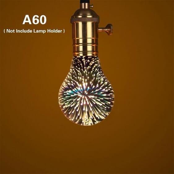 Galaxy Light Bulb - Nordic Side - 3d effects, alleviate stress instanly, amazing light bulbs, architecture, arcitecture, art, artichture, artist, bathroom vanity, be the envy of all your frie