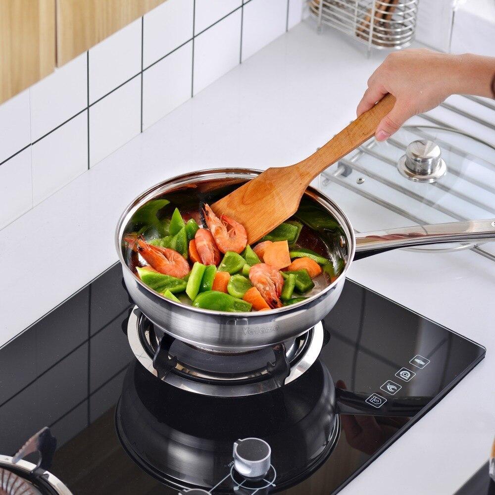 Cookware Set 12-Piece Kitchen Stainless Steel Cooking Pot & Pan Sets,Induction Safe,Saucepan,Casserole,pan with Glass lid (Silver) - Nordic Side - 12, Cooking, Cookware, Glass, Kitchen, lid,