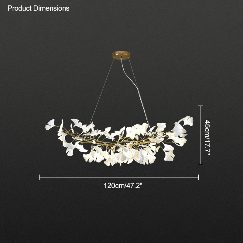 WOMO Ginkgo Linear Chandelier-WM2706