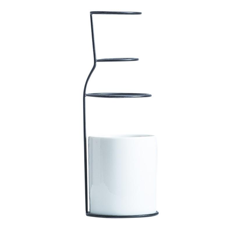 Nordic Decoration Home Art Ceramics Vase - Nordic Side - Modern Planters