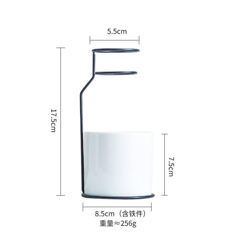 Nordic Decoration Home Art Ceramics Vase - Nordic Side - Modern Planters