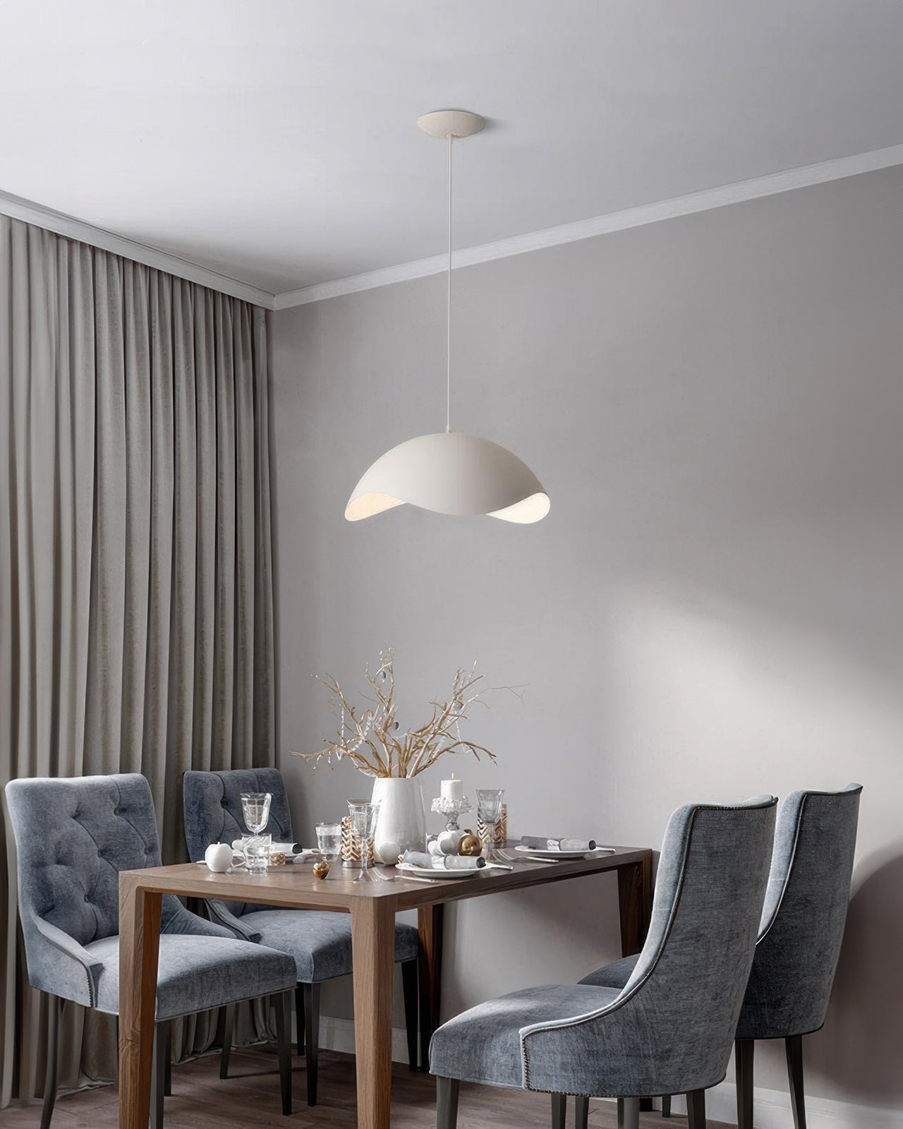 Monochrome Modern Hemisphere Light
