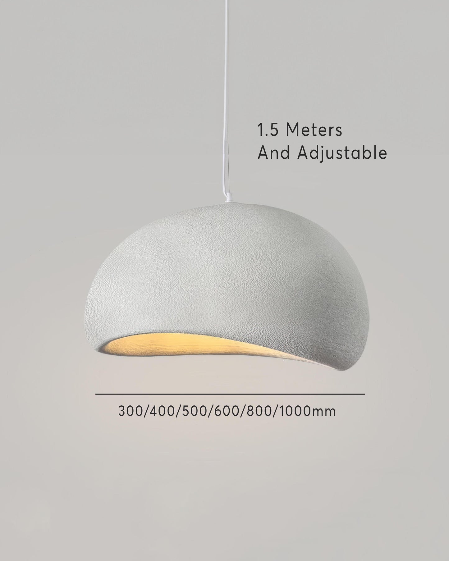 Nordic Scandinavian Pendant Light Wabi-Sabi Decorative