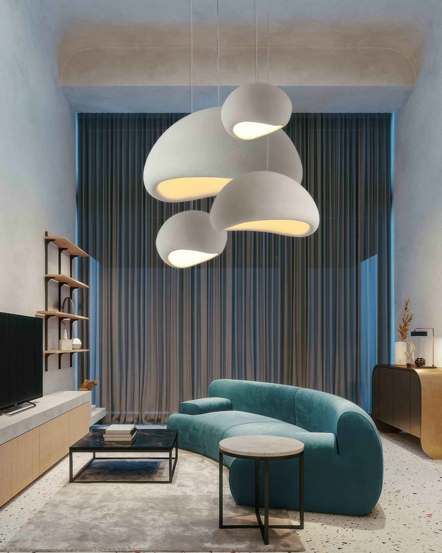 Nordic Scandinavian Pendant Light Wabi-Sabi Decorative