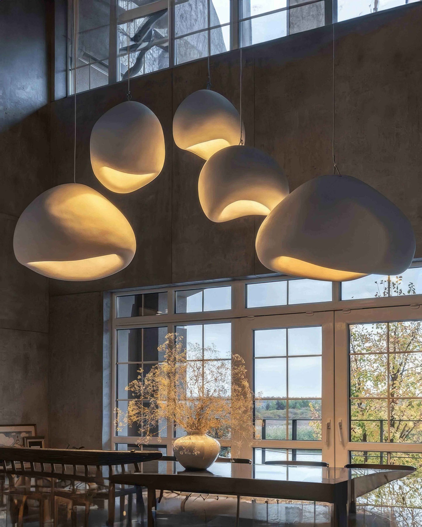 Nordic Scandinavian Pendant Light Wabi-Sabi Decorative