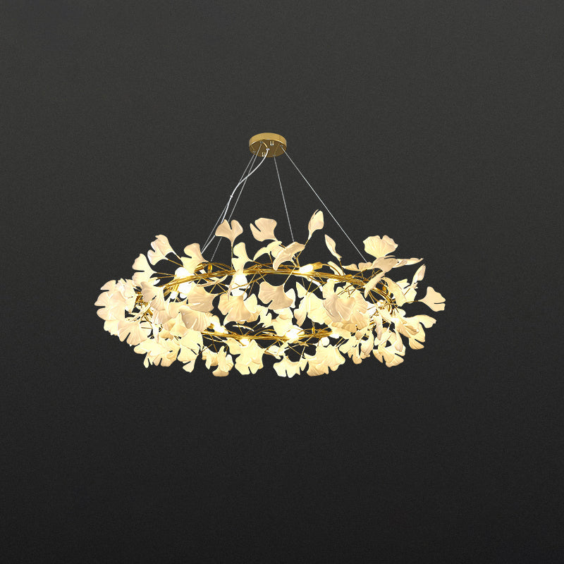 WOMO Ginkgo Round Chandelier-WM2205a