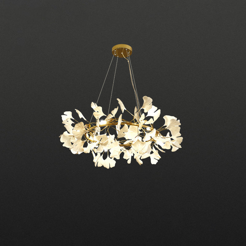 WOMO Ginkgo Round Chandelier-WM2205a