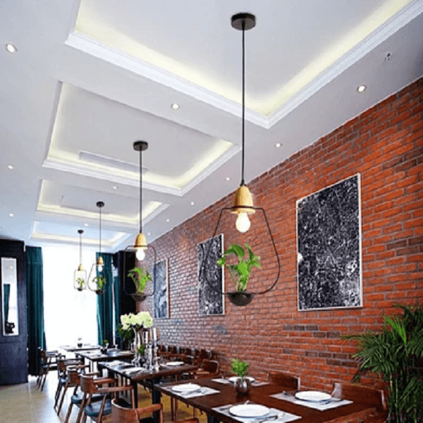 Zox - Modern Nordic Iron Pendant Planter Lamp - Nordic Side - amazing, architecture, arcitecture, art, artist, beautiful, business, canvas, clock, clocks, contemporaryart, decor, decoration,