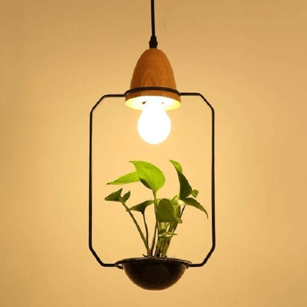 Zox - Modern Nordic Iron Pendant Planter Lamp - Nordic Side - amazing, architecture, arcitecture, art, artist, beautiful, business, canvas, clock, clocks, contemporaryart, decor, decoration,
