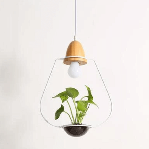 Zox - Modern Nordic Iron Pendant Planter Lamp - Nordic Side - amazing, architecture, arcitecture, art, artist, beautiful, business, canvas, clock, clocks, contemporaryart, decor, decoration,