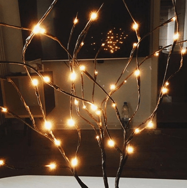 Lit Branch - Nordic Side - architecture, art, artist, contemporaryart, decor, decoration, design, designer, designinspiration, edison, grey, home, homedecor, industriallighting, inspiration,