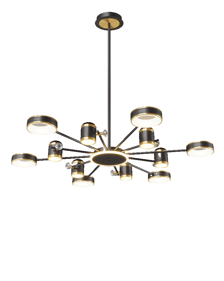 WOMO Dimmable Projector Chandelier-WM2169
