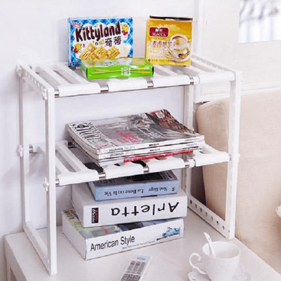 Telescopic multilayer storage rack - Nordic Side - architecture, arcitecture, art, artist, contemporaryart, decor, decoration, design, designer, designinspiration, edison, grey, home, home de
