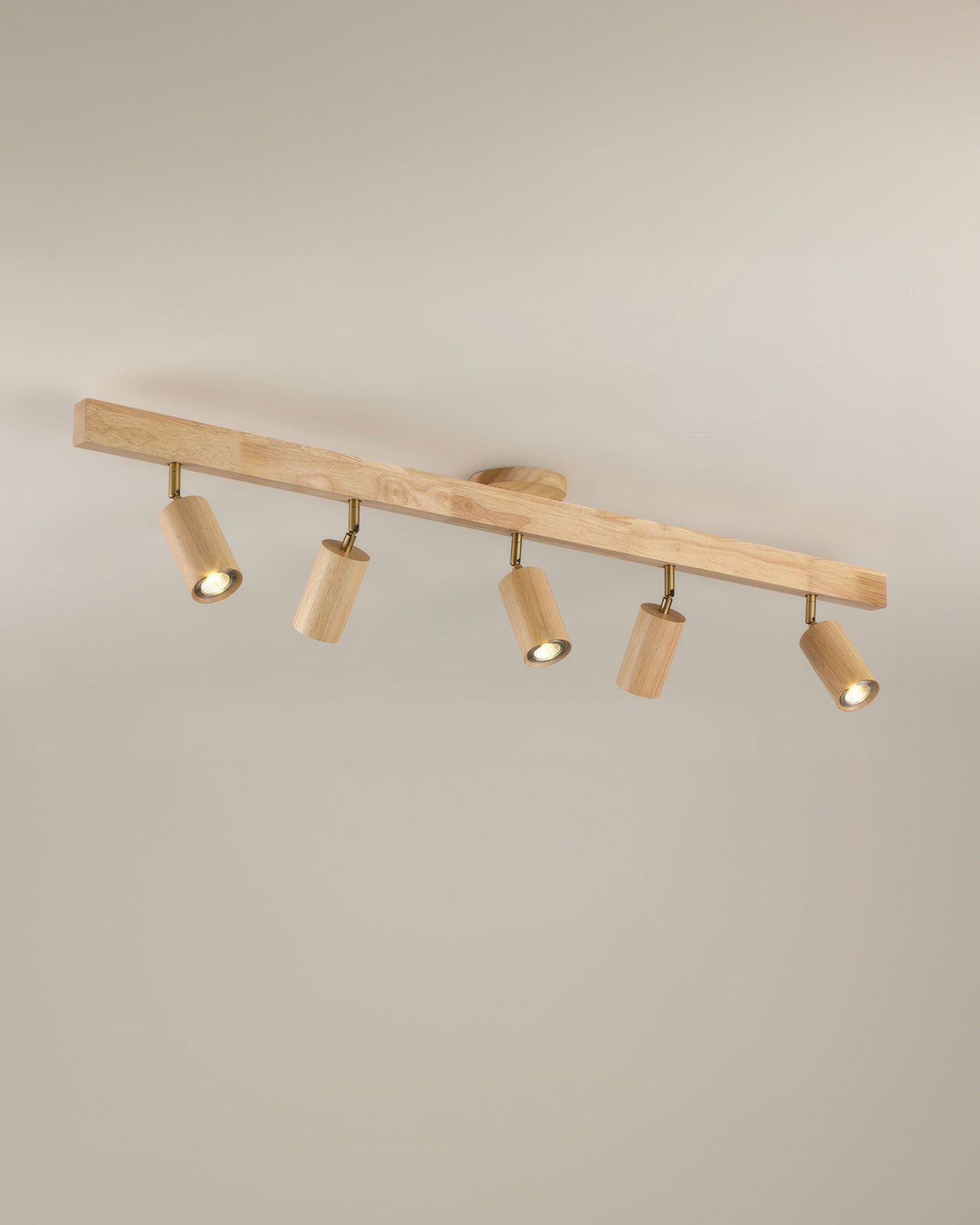 Walnut Gallery Track Light