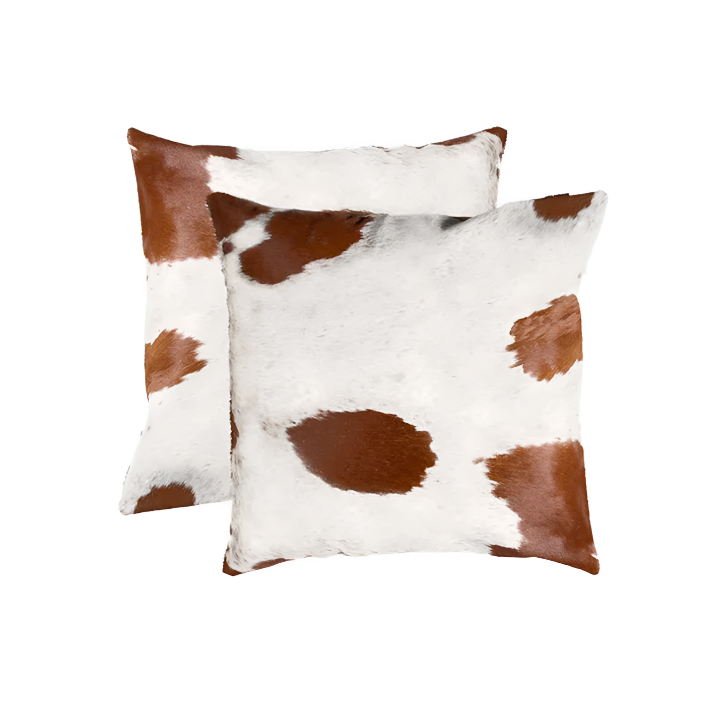 18" 2-Pack Cowhide Pillows - Luxury Décor | Pillows | NordicAbode.com