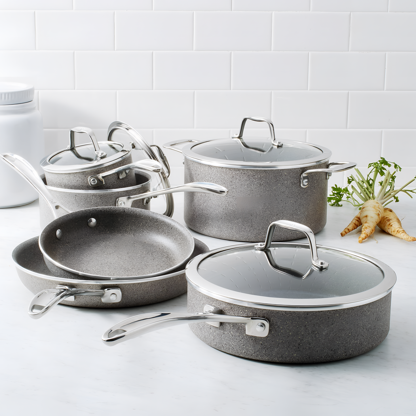 J.A. Granitium Nonstick Cookware Set | Cookware | NordicAbode.com