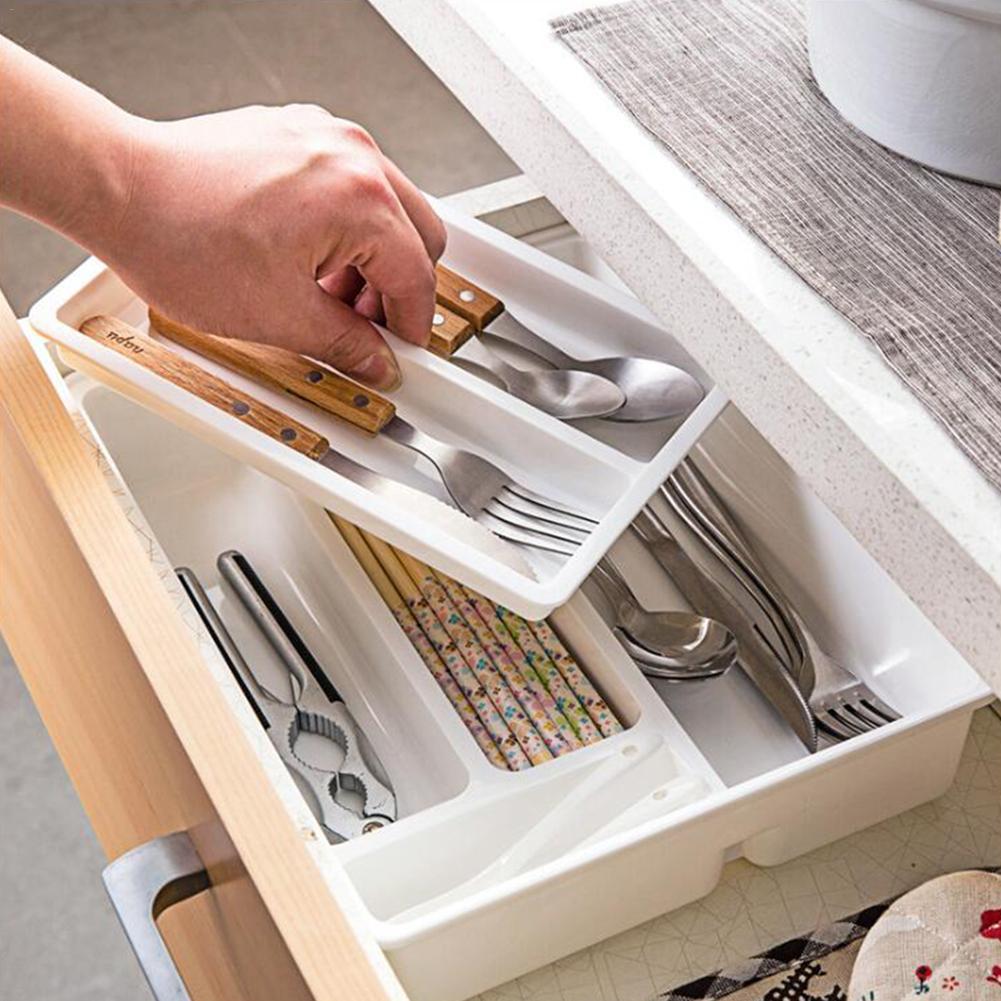 Dabney - Kitchen Cutlery Drawer Organizer Tray - Nordic Side -