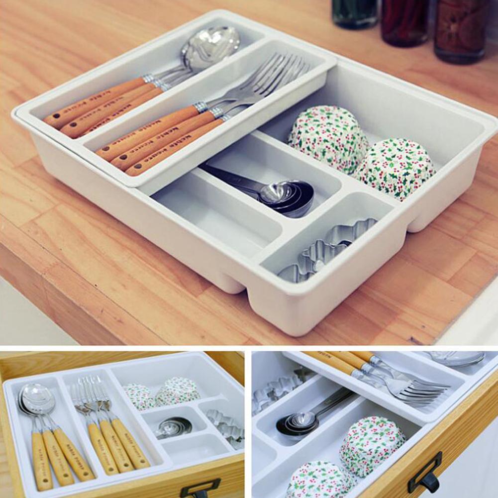 Dabney - Kitchen Cutlery Drawer Organizer Tray - Nordic Side -