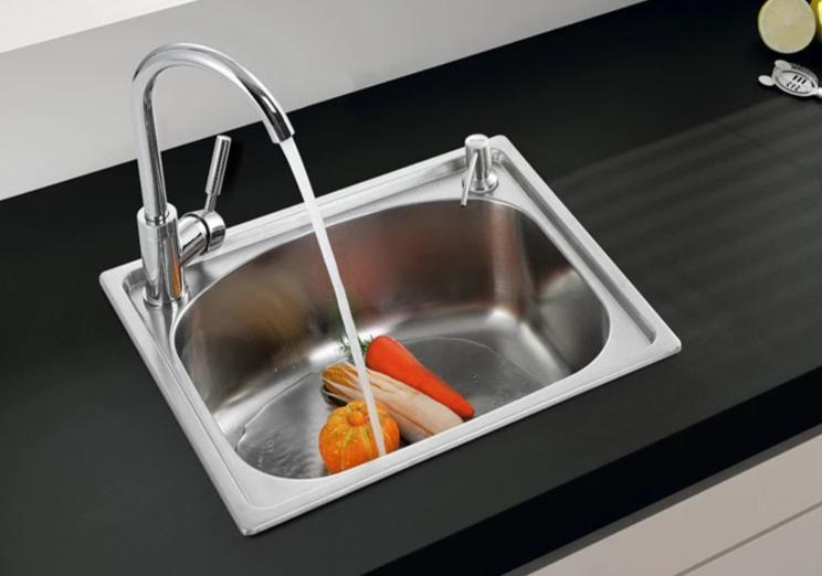 Slape - Matte Kitchen Single Sink - Nordic Side - 11-26, kitchen, modern-pieces, sink