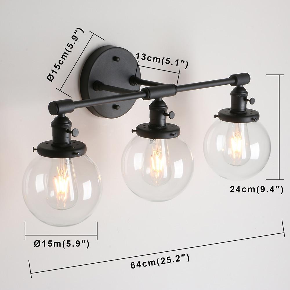 Carlo 3 Light Wall Sconce - Nordic Side -