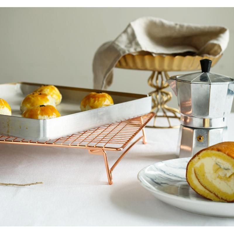 Rose Gold Cooling Rack - Nordic Side -