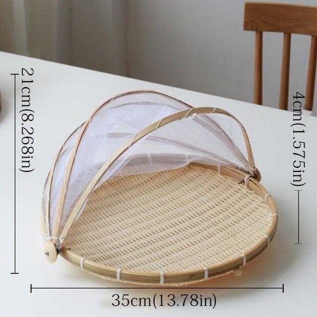 Bamboo Wicker Basket - Nordic Side - kitchen