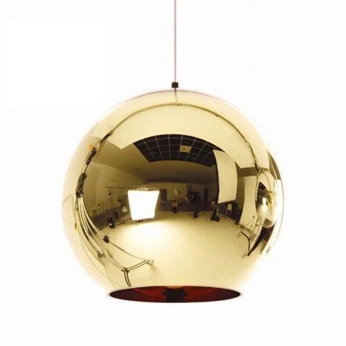 copper/sliver/gold Plated Glass Pendant - Nordic Side -
