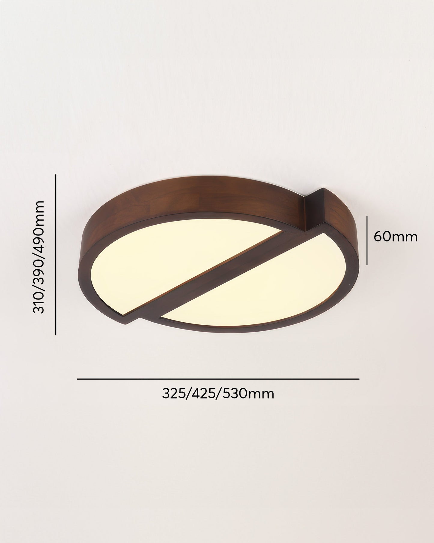 Oval Harmony LED Ceiling Light