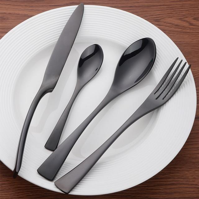 Exquisite Stainless Steel Cutlery Set - Nordic Side -