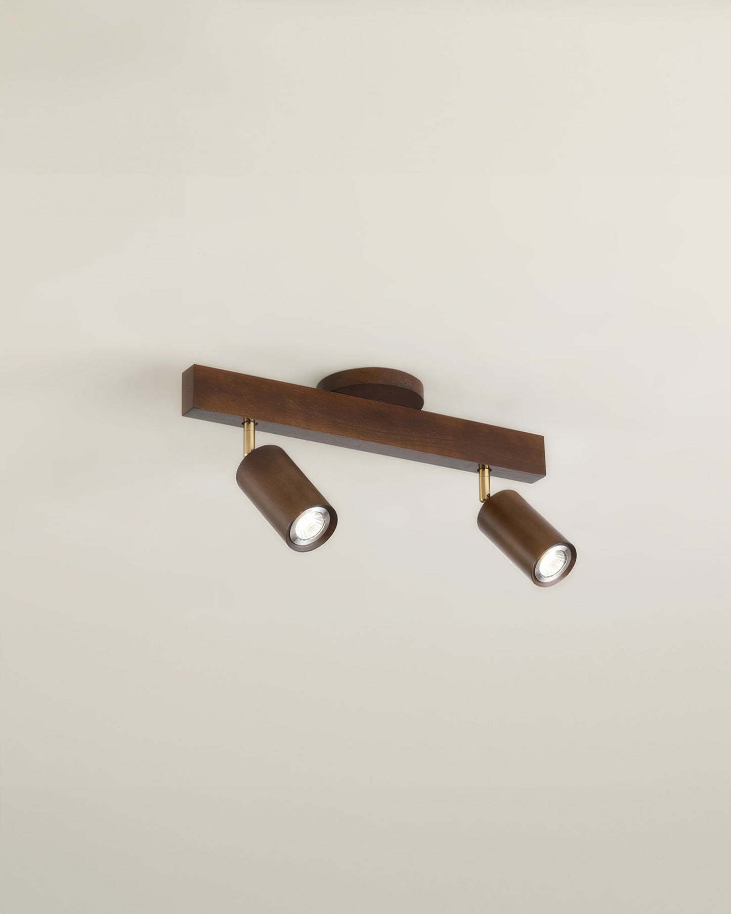 Walnut Gallery Track Light
