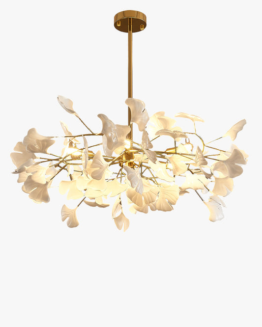 WOMO Ginkgo Leaf Chandelier-WM2205b