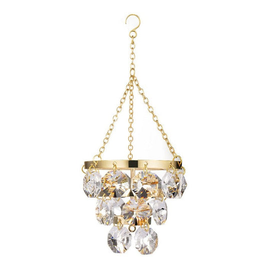 24K Gold/Silver Plated Chandelier with Swarovski