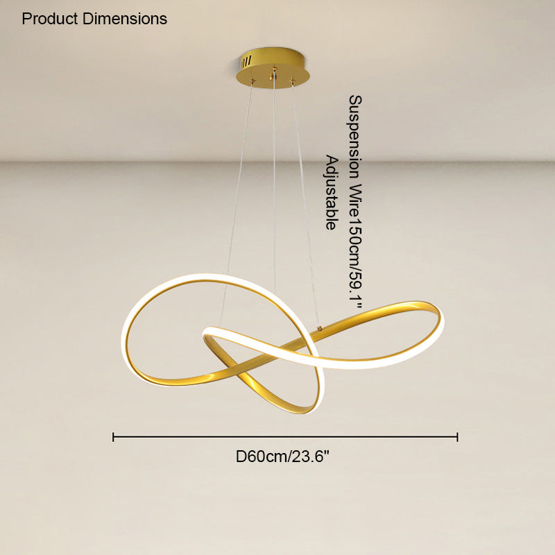 WOMO Fusion Infinity Pendant Light-WM2147