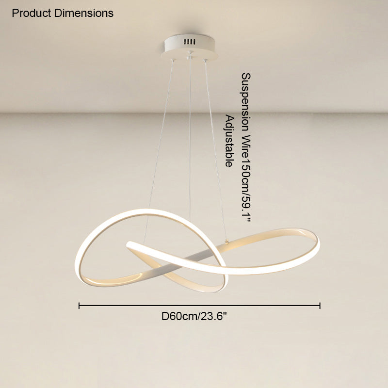 WOMO Fusion Infinity Pendant Light-WM2147