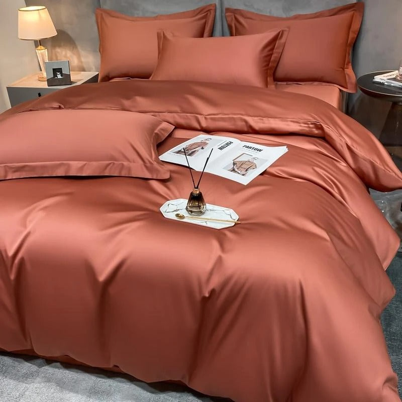 Neo Terracotta Cotton Bedding Set
