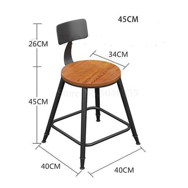 Chicago Minimalist Bar Stool - Chicago