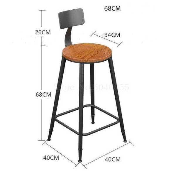 Chicago Minimalist Bar Stool - Chicago