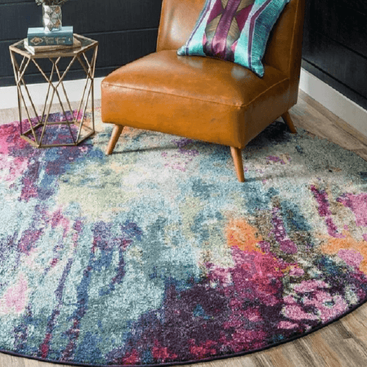 Corban - Watercolor Purple Blend Rug - Nordic Side - archidaily, archilovers, architecture, architecturelovers, architectureporn, arcitecture, art, artist, concrete, contemporaryart, Corban -