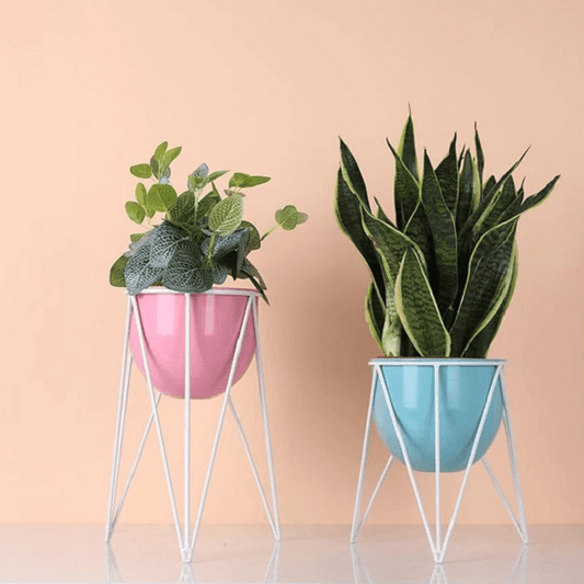 Darcy - Modern Nordic Iron Geometric Planter