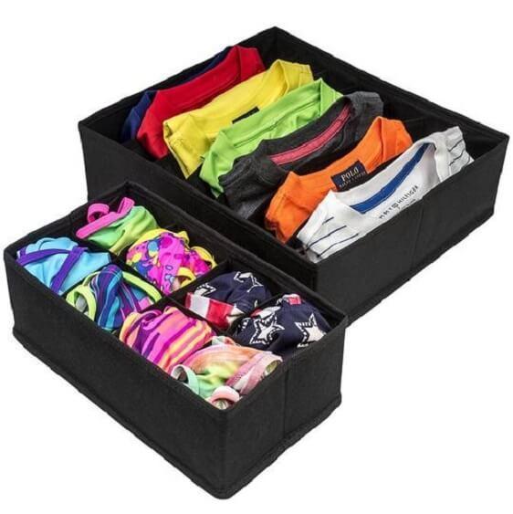 Foldable Closet Underwear Organizer(1 Set) - Nordic Side - architecture, art, artist, contemporaryart, decor, decoration, design, designer, designinspiration, edison, Foldable Closet Underwea