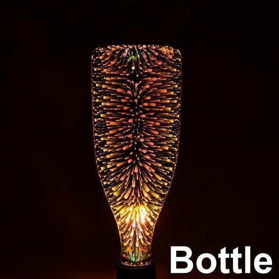 Galaxy Light Bulb - Nordic Side - 3d effects, alleviate stress instanly, amazing light bulbs, architecture, arcitecture, art, artichture, artist, bathroom vanity, be the envy of all your frie