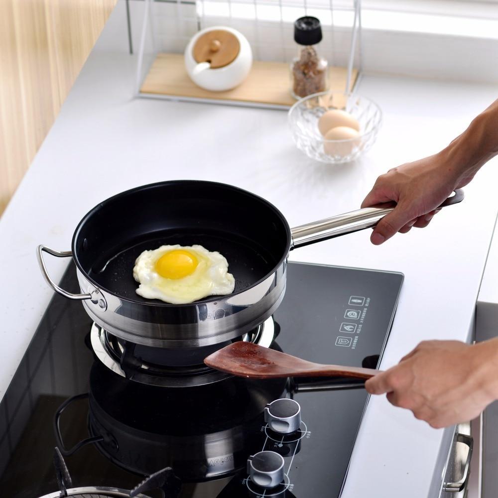 Cookware Set 12 Piece Stainless Steel Kitchen Cooking Pot&Pan SetsInduction,Saucepan,Casserole,with Tempered Glass lid (Silver) - Nordic Side - 12, Cooking, Cookware, Glass, InductionSaucepan