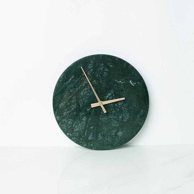 Marble Minimalist Wall Clock