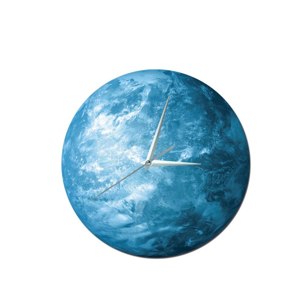 Creative Luminous Moon Wall Clock