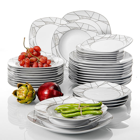 Serena SERENA Porcelain Dinner Set | Dinnerware | NordicAbode.com